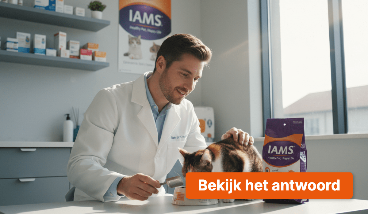 Bevelen dierenartsen IAMS aan?