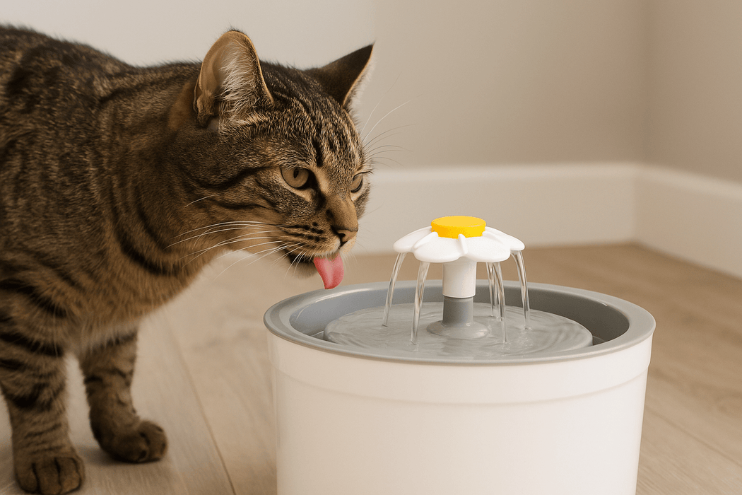 Houden katten echt van waterfonteinen?