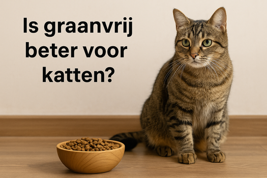 Is Graanvrij beter voor katten?