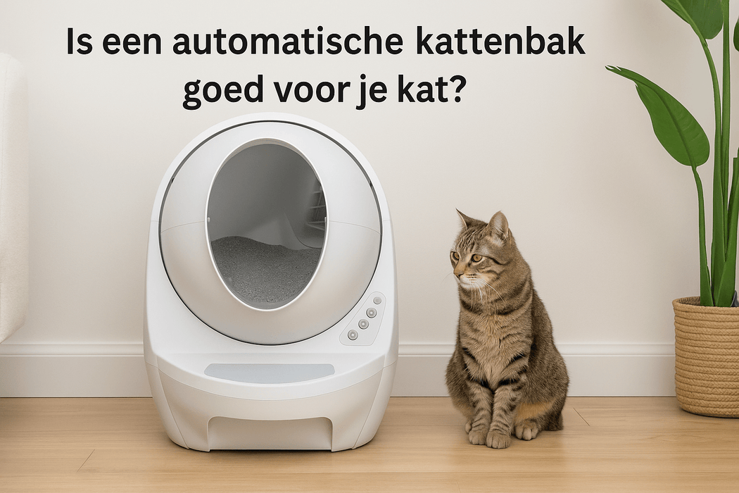 Is een automatische kattenbak goed voor je kat?