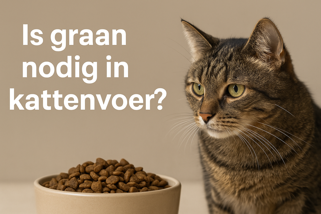 Is graan nodig in kattenvoer?