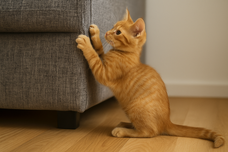 Heeft een kitten een krabpaal nodig?