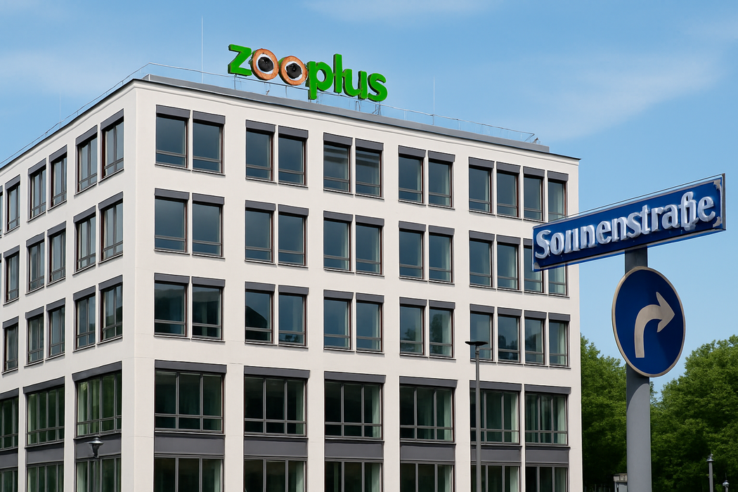 Waar zit zooplus gevestigd?