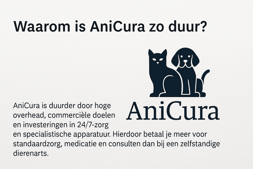 Waarom is AniCura zo duur?