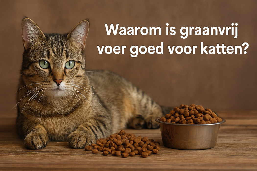 Waarom is graanvrij voer goed voor katten?