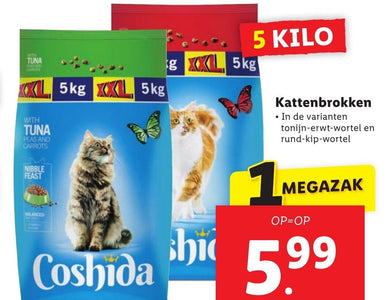 Coshida kattenvoer lidl prijs