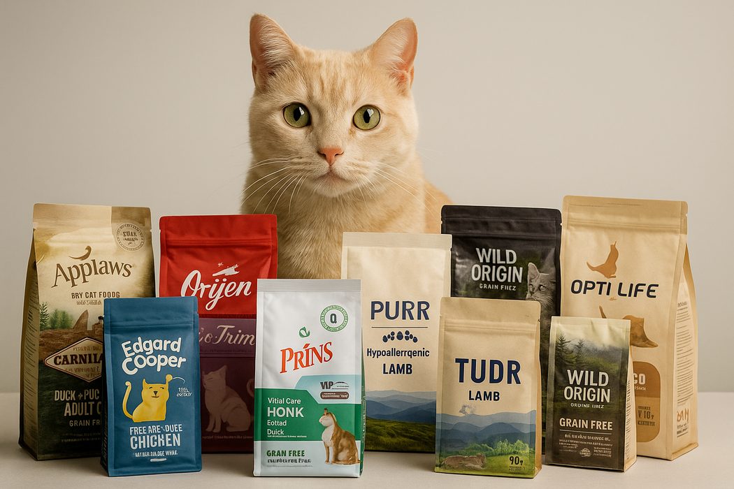Wat zijn de top 10 beste kattenvoermerken?