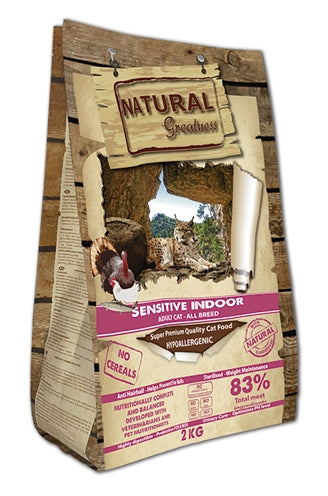 Natural Greatness Sensitive Indoor - Kattenvoer