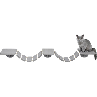 Trixie Klim / Klauterladder Wand Taupe - Kattenspeelgoed