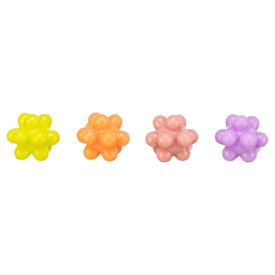 Trixie Noppen Ballen Rubber Assorti - Kattenspeelgoed