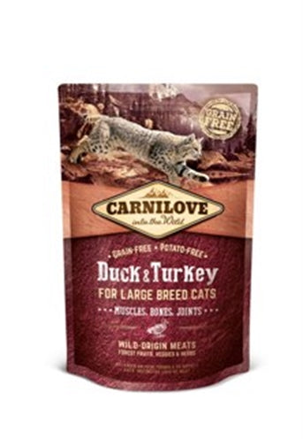 Carnilove Duck / Turkey Large Breed - Kattenvoer