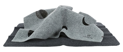 Trixie Cat Activity Adventure Carpet Grijs - Kattenspeelgoed