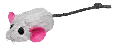 Trixie Set Muizen Met Catnip Kern Pluche - Kattenspeelgoed