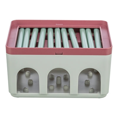 Trixie Cat Activity Rod Box Wit / Bordeaux - Kattenspeelgoed