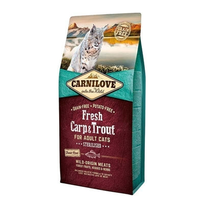 Carnilove Cat Fresh Carp / Trout Sterilised 6kg